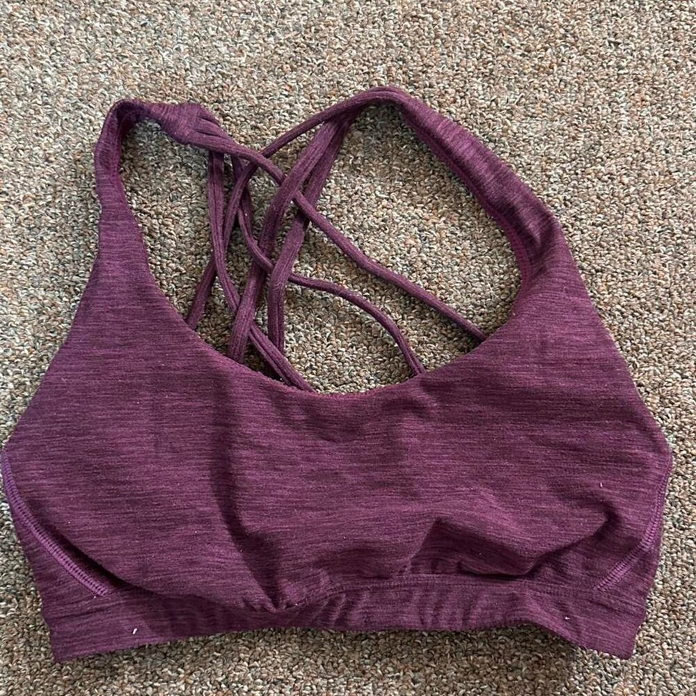 Victoria-s-secret Women's Purple and Burgundy Bra